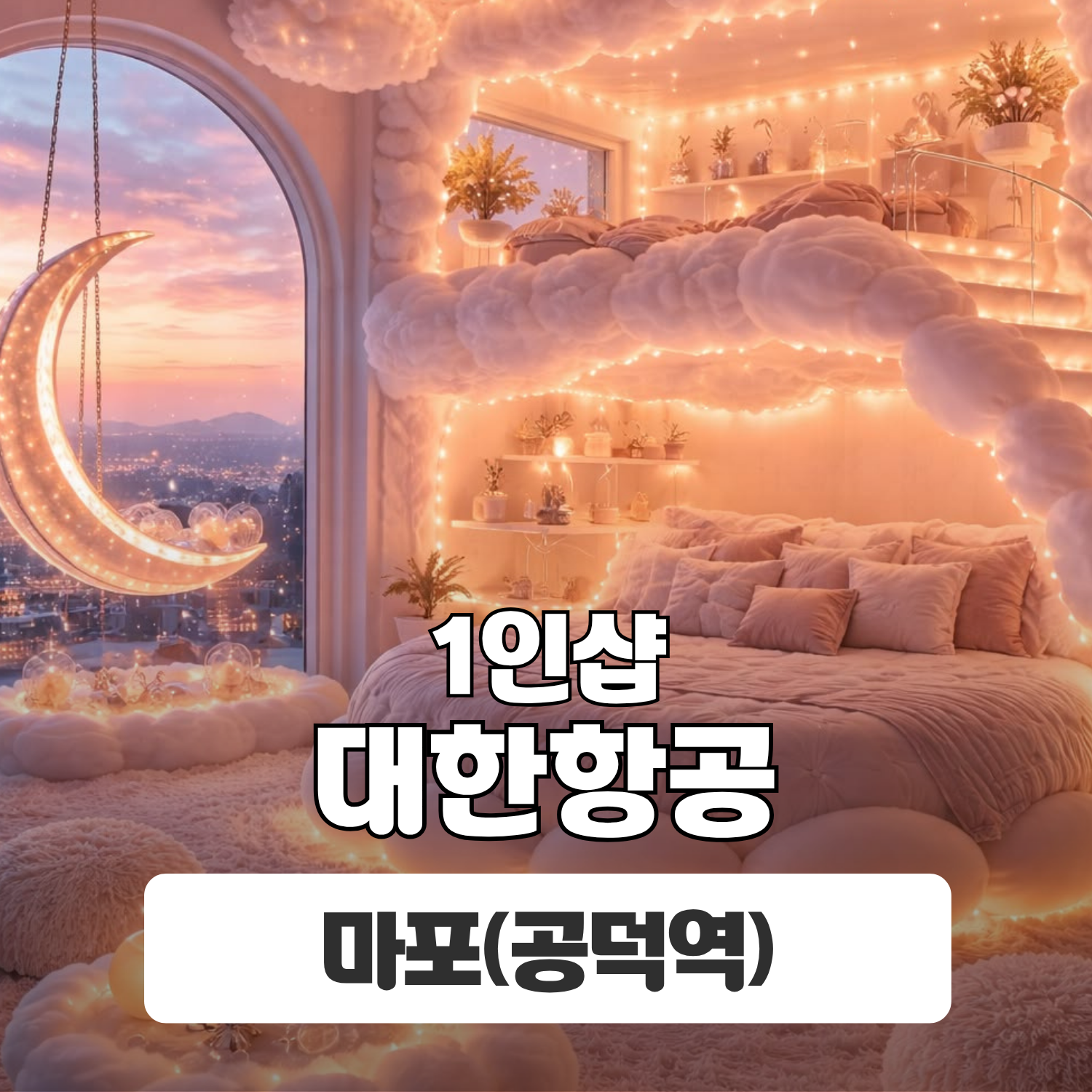 마포 공덕역 1인샵 [대한항공] 이미지