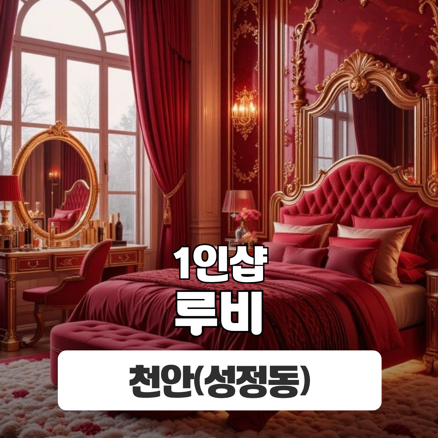 천안 성정동 1인샵 [루비] 이미지