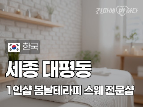 세종 대평동 1인샵 [봄날테라피] 이미지