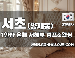 서초 양재동 1인샵 [은채] 이미지