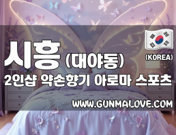 시흥 대야동 2인샵 [약손향기] 이미지