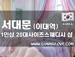 서대문 이대역 1인샵 [20대사이즈스웨디시] 이미지